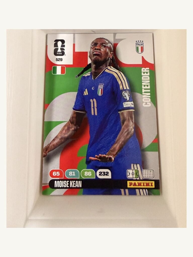 Moise Kean #529 – Panini Adrenalyn XL FIFA World Cup 2026