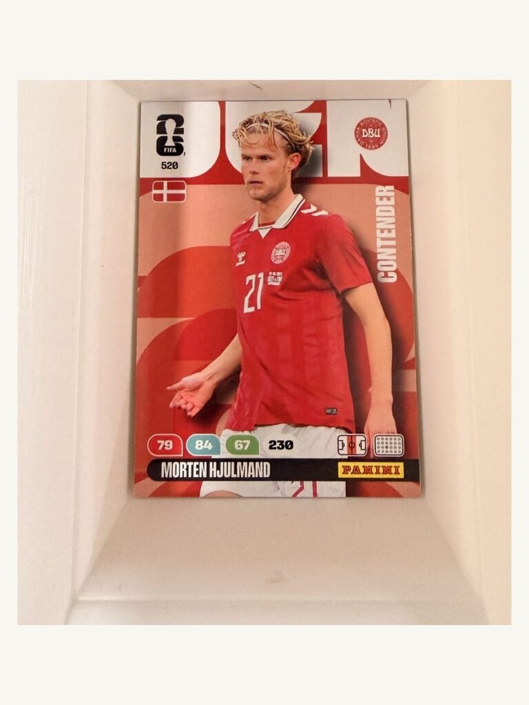 Morten Hjulmand #520 – Panini Adrenalyn XL FIFA World Cup 2026