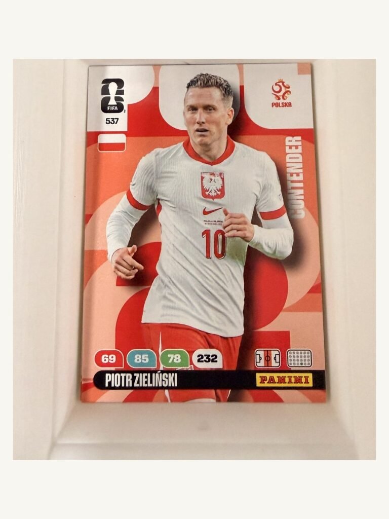 Piotr Zieliński #537 – Panini Adrenalyn XL FIFA World Cup 2026