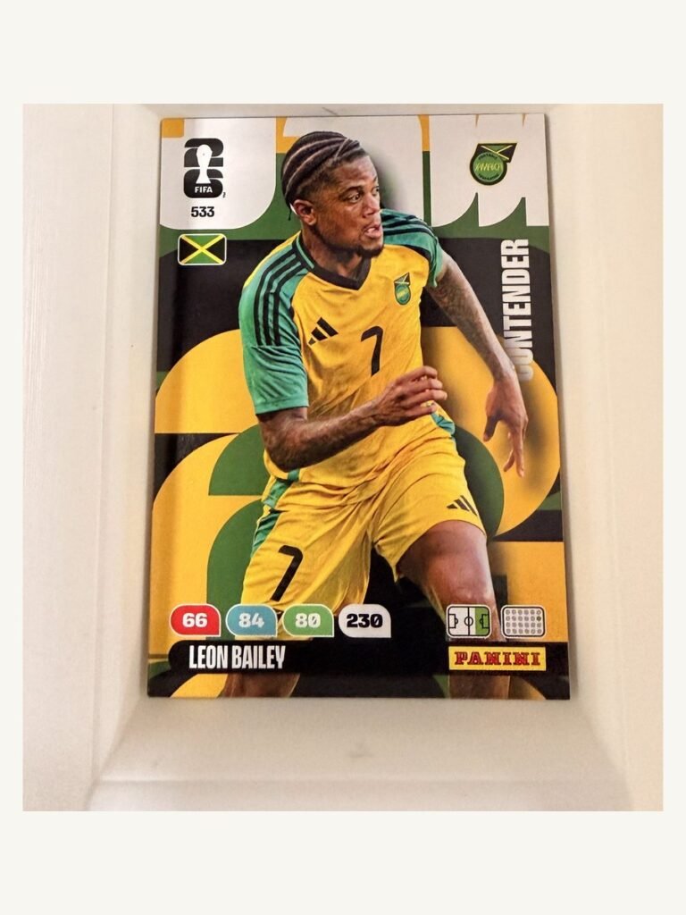 Leon Bailey #533 – Panini Adrenalyn XL FIFA World Cup 2026