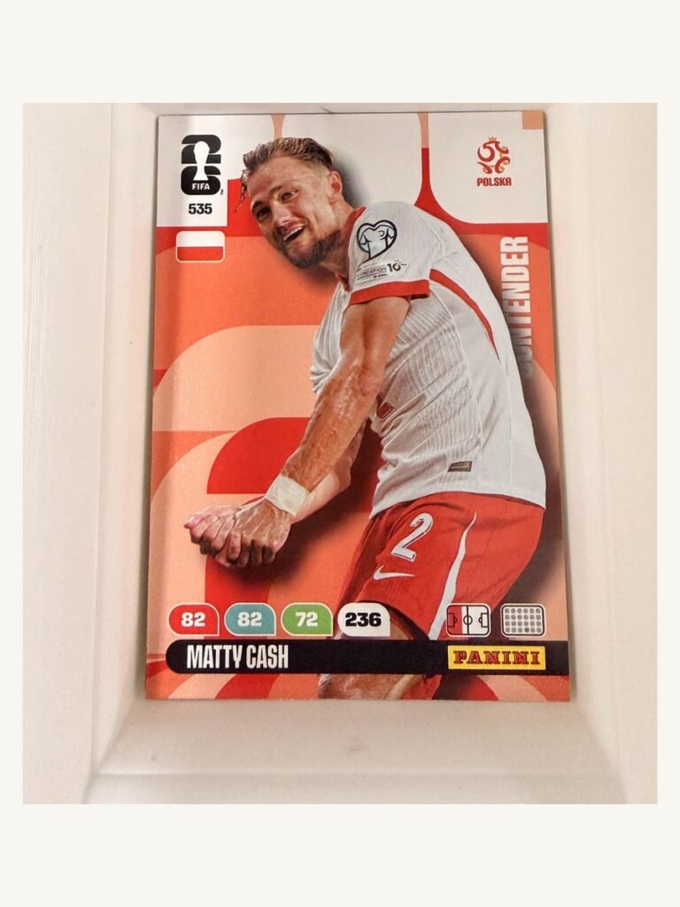 Matty Cash #535 – Panini Adrenalyn XL FIFA World Cup 2026