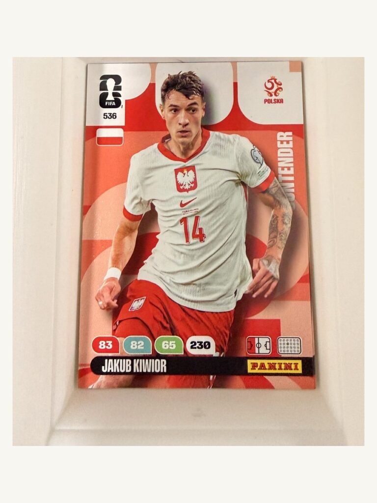 Jakub Kiwior #536 – Panini Adrenalyn XL FIFA World Cup 2026