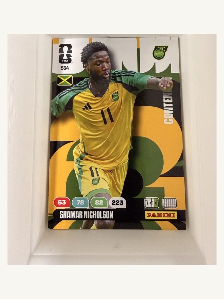 Shamar Nicholson #534 – Panini Adrenalyn XL FIFA World Cup 2026