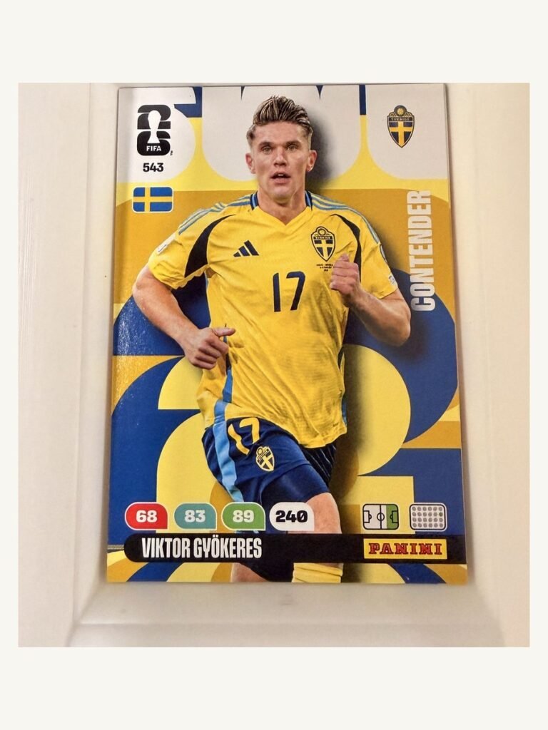 Viktor Gyökeres #543 – Panini Adrenalyn XL FIFA World Cup 2026