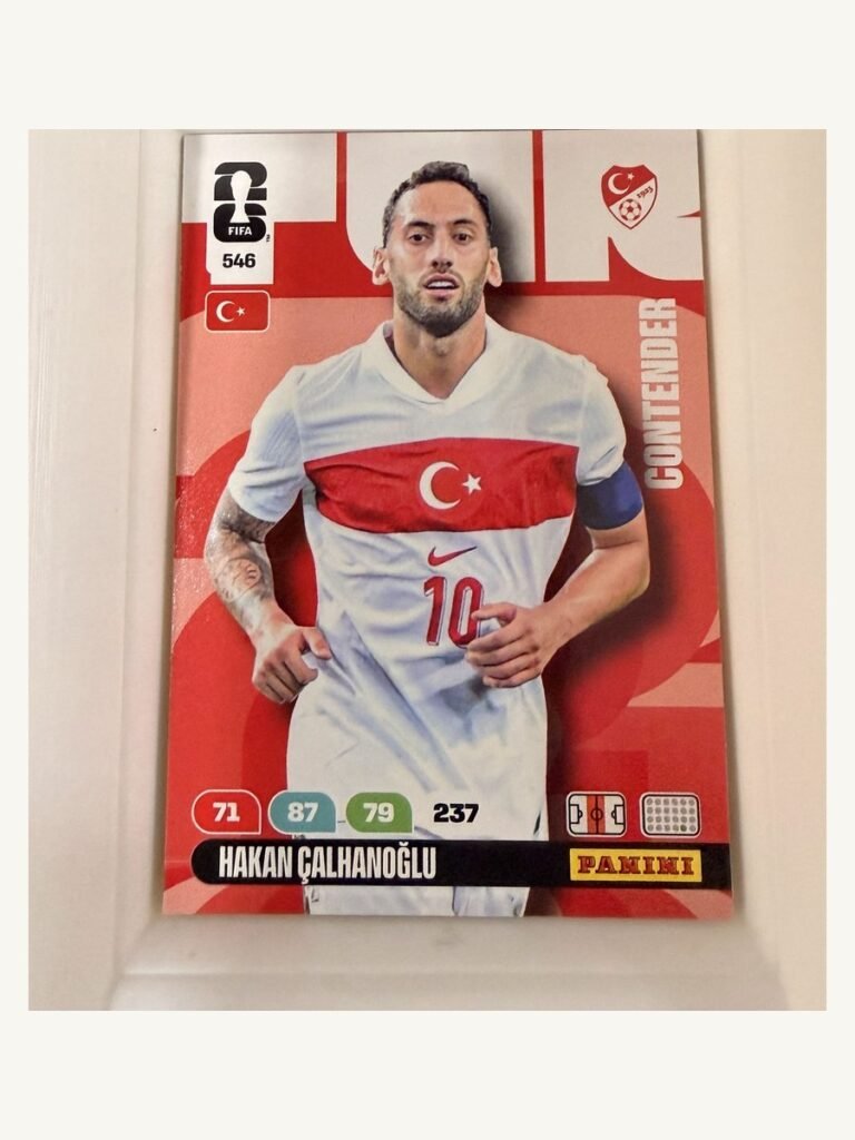 Hakan Çalhanoğlu #546 – Panini Adrenalyn XL FIFA World Cup 2026