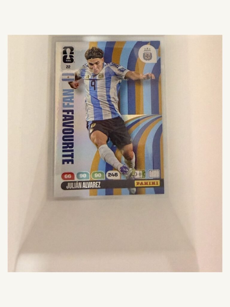 Julián Álvarez #22 – Panini Adrenalyn XL FIFA World Cup 2026