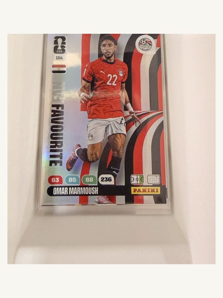 Omar Marmoush #154 – Panini Adrenalyn XL FIFA World Cup 2026