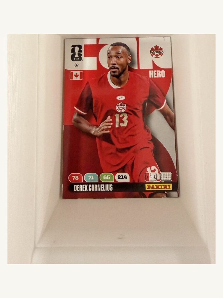 Derek Cornelius #87 – Panini Adrenalyn XL FIFA World Cup 2026