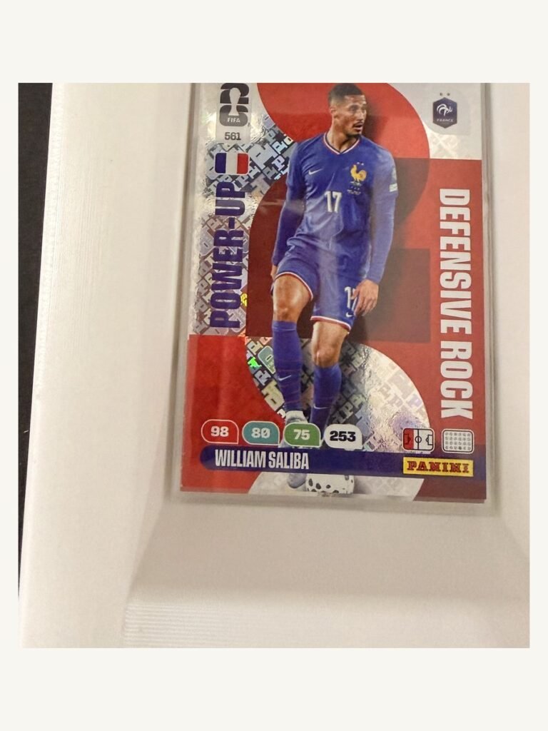 William Saliba #561 – Panini Adrenalyn XL FIFA World Cup 2026