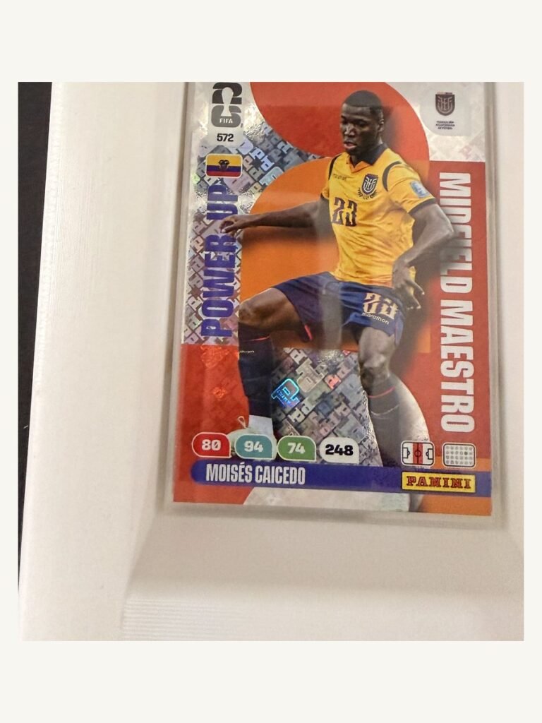 Moisés Caicedo #572 – Panini Adrenalyn XL FIFA World Cup 2026