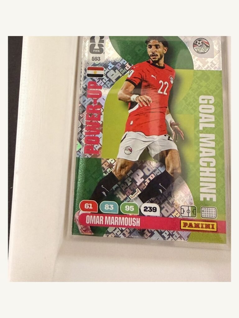 Omar Marmoush #593 – Panini Adrenalyn XL FIFA World Cup 2026