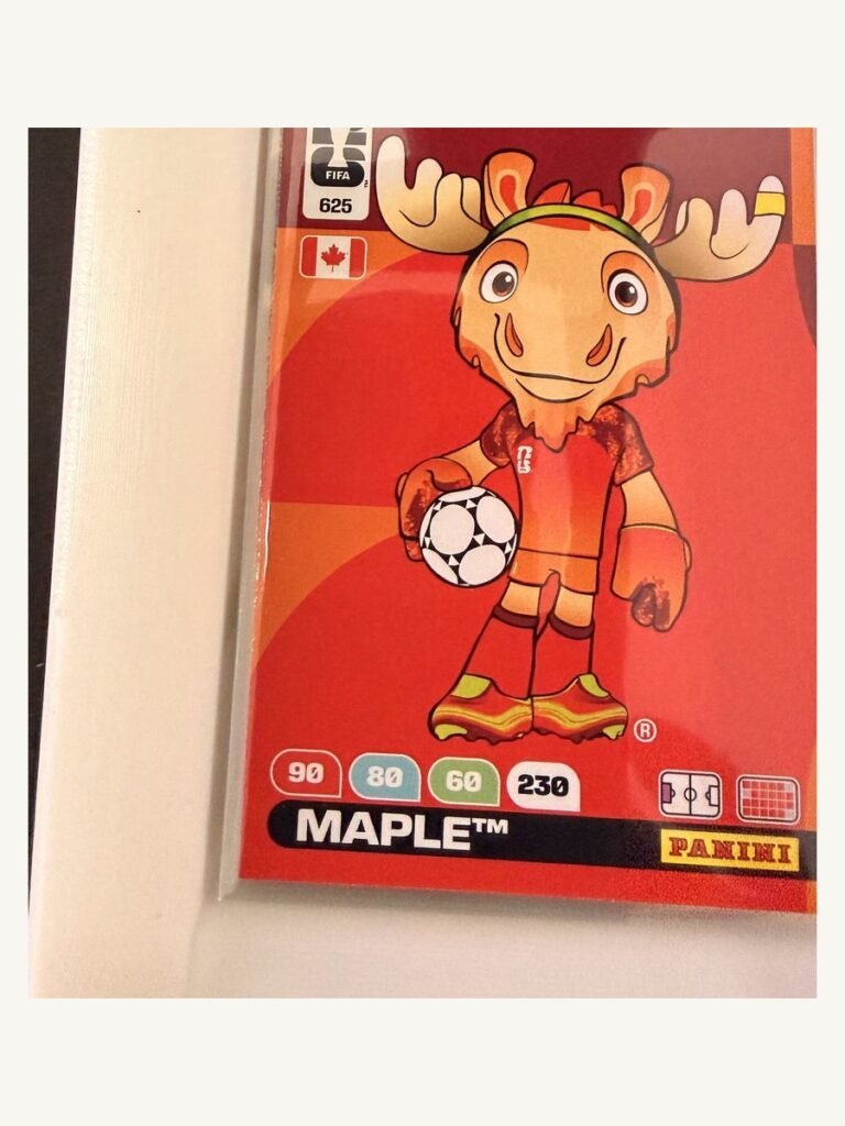 Maple (mascota oficial FIFA 2026) #625 – Panini Adrenalyn XL FIFA World Cup 2026