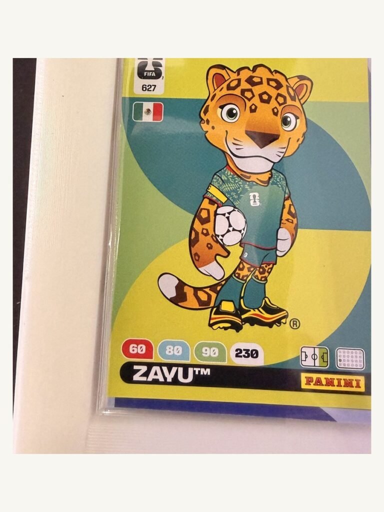 Zayu (mascota oficial FIFA 2026) #627 – Panini Adrenalyn XL FIFA World Cup 2026