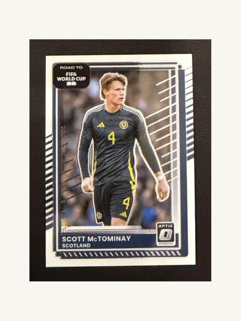 Scott McTominay #016 – Panini Donruss Optic Road to FIFA World Cup 2026