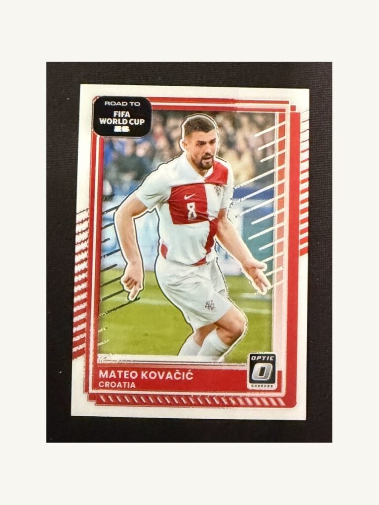 Mateo Kovačić #059 – Panini Donruss Optic Road to FIFA World Cup 2026