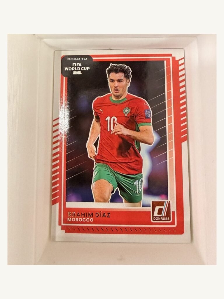 Brahim Díaz #96 – Panini Donruss Road to FIFA World Cup 2026