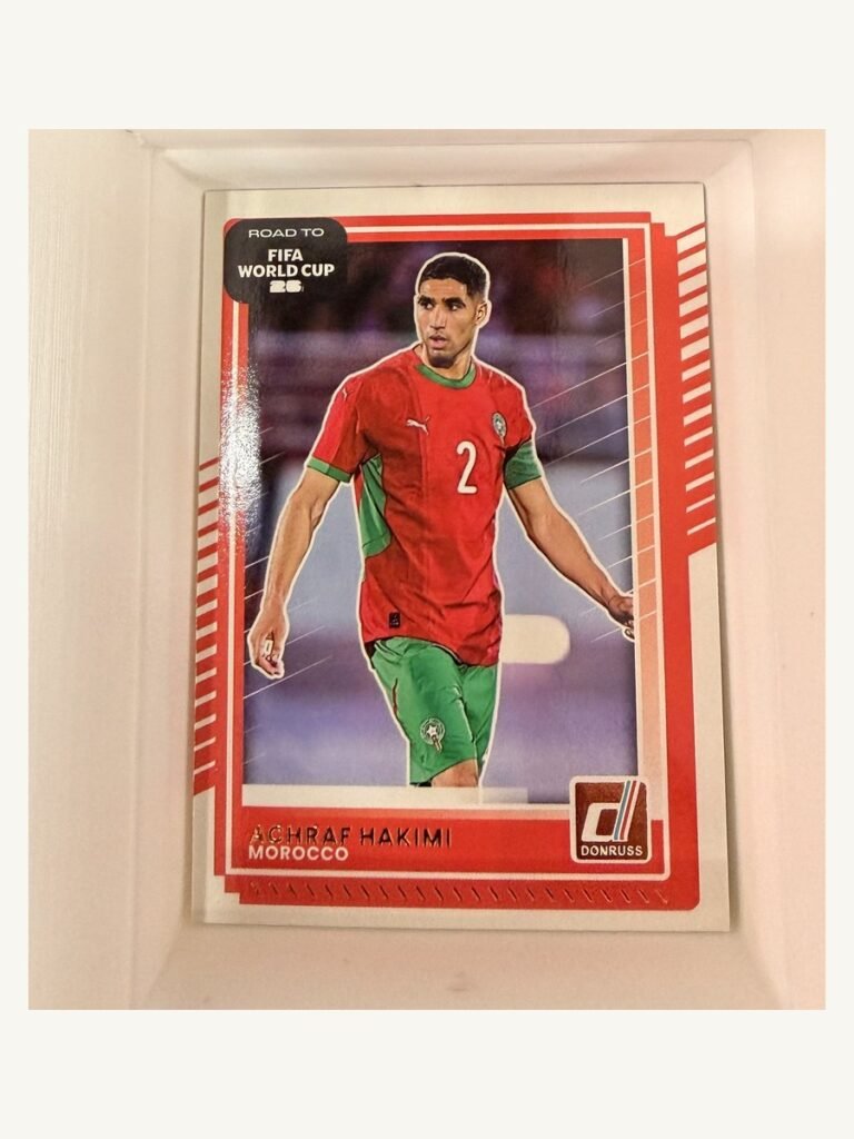 Achraf Hakimi #99 – Panini Donruss Road to FIFA World Cup 2026