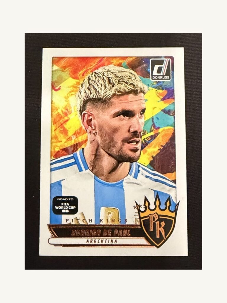 Rodrigo De Paul #14 – Panini Donruss Road to FIFA World Cup 2026