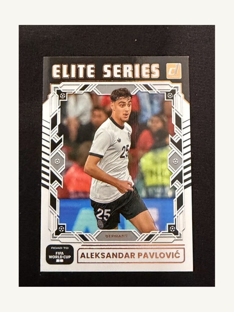 Aleksandar Pavlović #8 – Panini Donruss Road to FIFA World Cup 2026