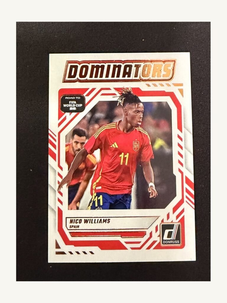 Nico Williams #7 – Panini Donruss Road to FIFA World Cup 2026