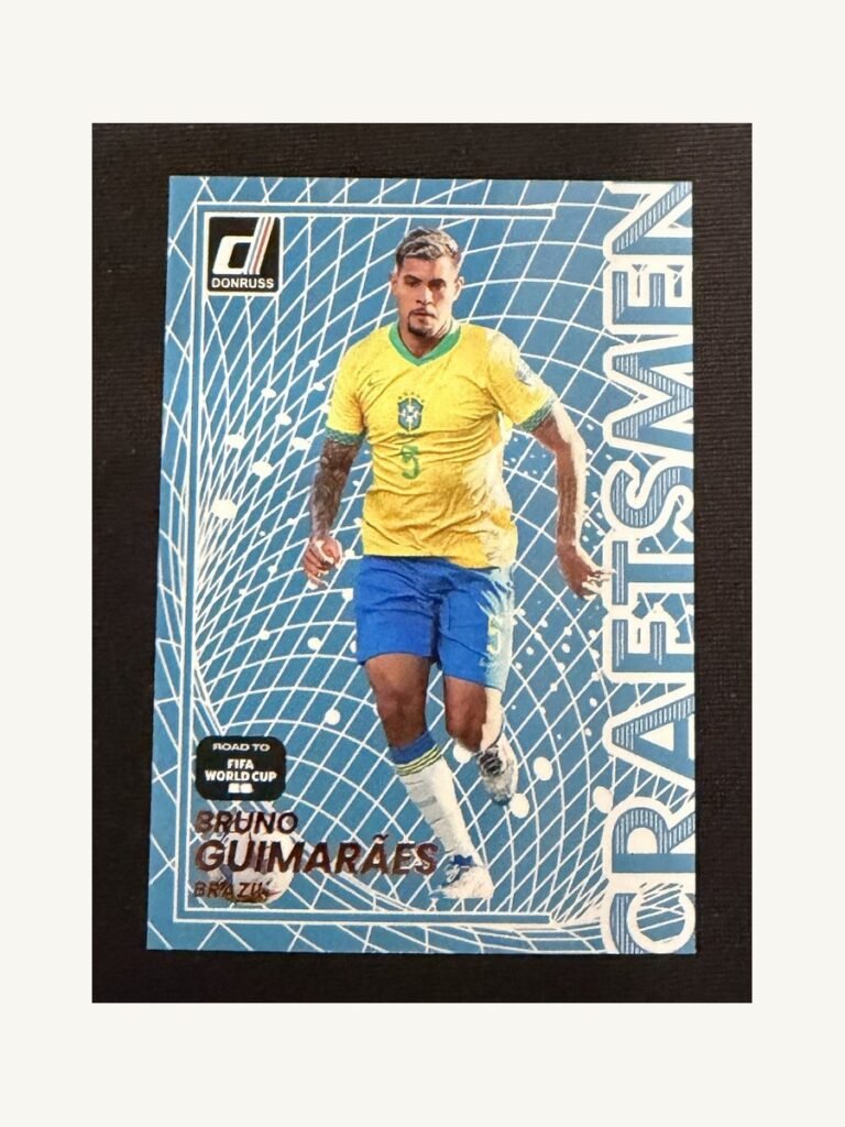 Bruno Guimarães #17 – Panini Donruss Road to FIFA World Cup 2026