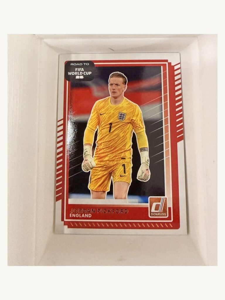 Jordan Pickford #64 – Panini Donruss Road to FIFA World Cup 2026