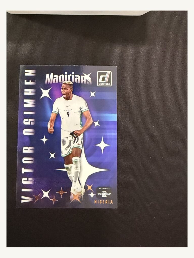 Victor Osimhen #14 – Panini Donruss Road to FIFA World Cup 2026