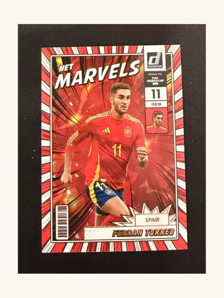 Ferran Torres #23 – Panini Donruss Road to FIFA World Cup 2026