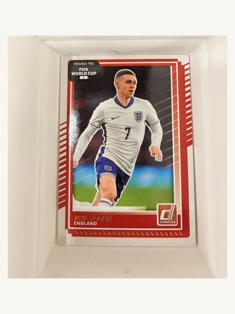Phil Foden #69 – Panini Donruss Road to FIFA World Cup 2026