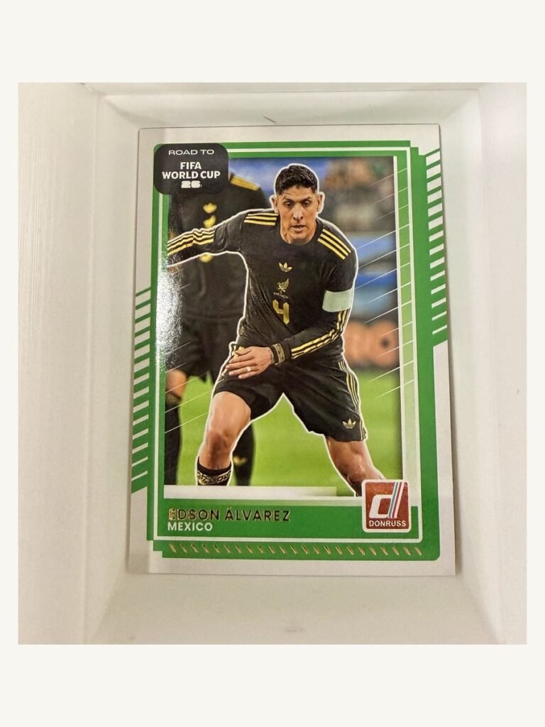 Edson Álvarez #76 – Panini Donruss Road to FIFA World Cup 2026