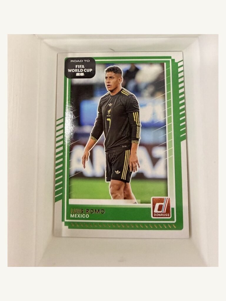 Luis Romo #78 – Panini Donruss Road to FIFA World Cup 2026