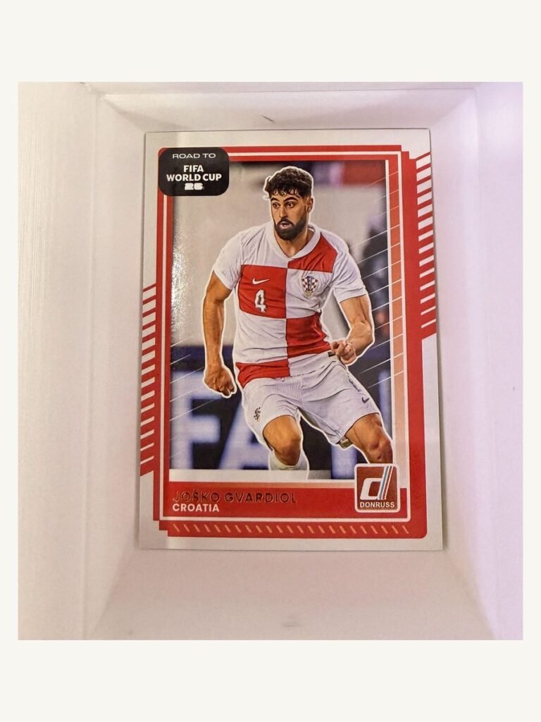 Joško Gvardiol #57 – Panini Donruss Road to FIFA World Cup 2026