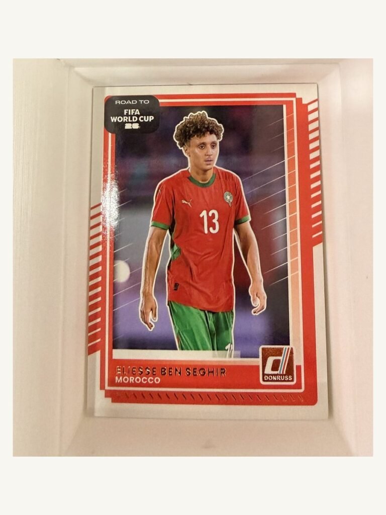Eliesse Ben Seghir #98 – Panini Donruss Road to FIFA World Cup 2026