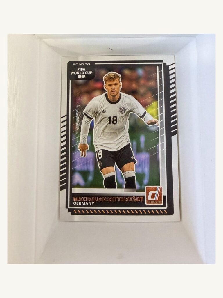 Maximilian Mittelstädt #34 – Panini Donruss Road to FIFA World Cup 2026