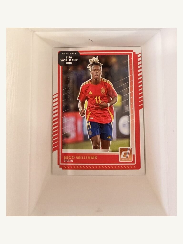 Nico Williams #12 – Panini Donruss Road to FIFA World Cup 2026