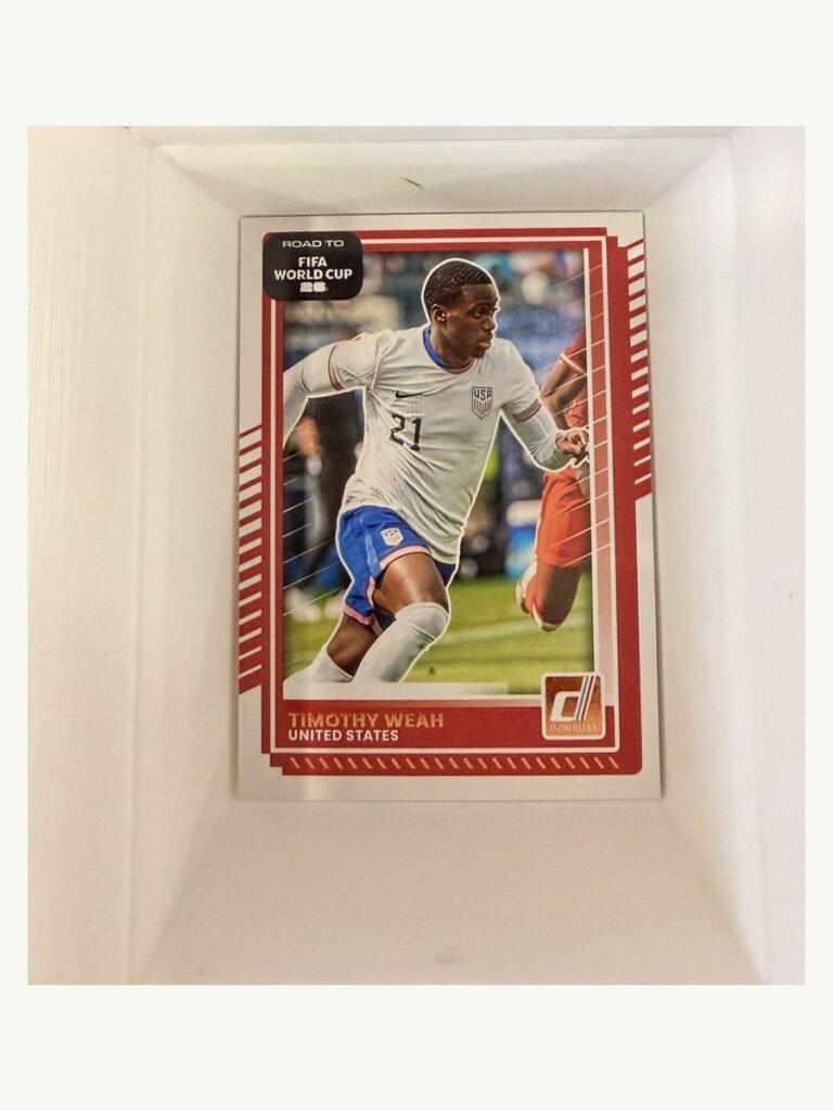 Timothy Weah #21 – Panini Donruss Road to FIFA World Cup 2026
