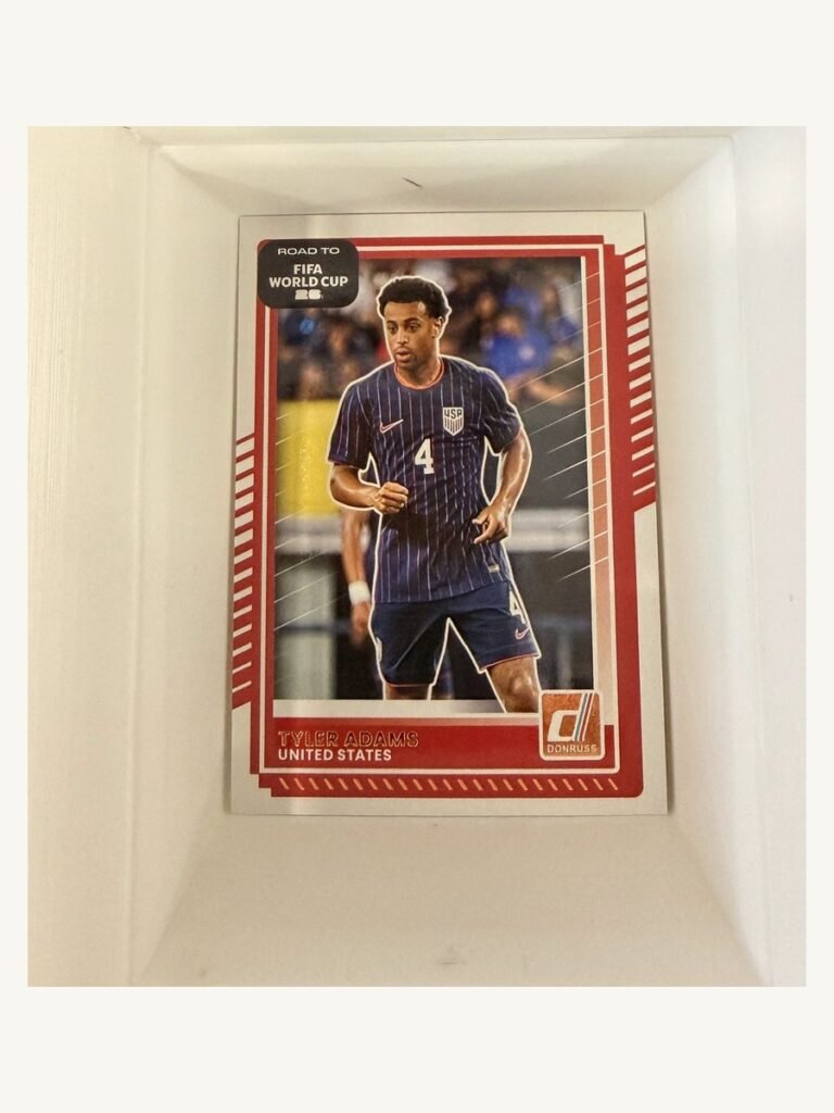 Tyler Adams #22 – Panini Donruss Road to FIFA World Cup 2026