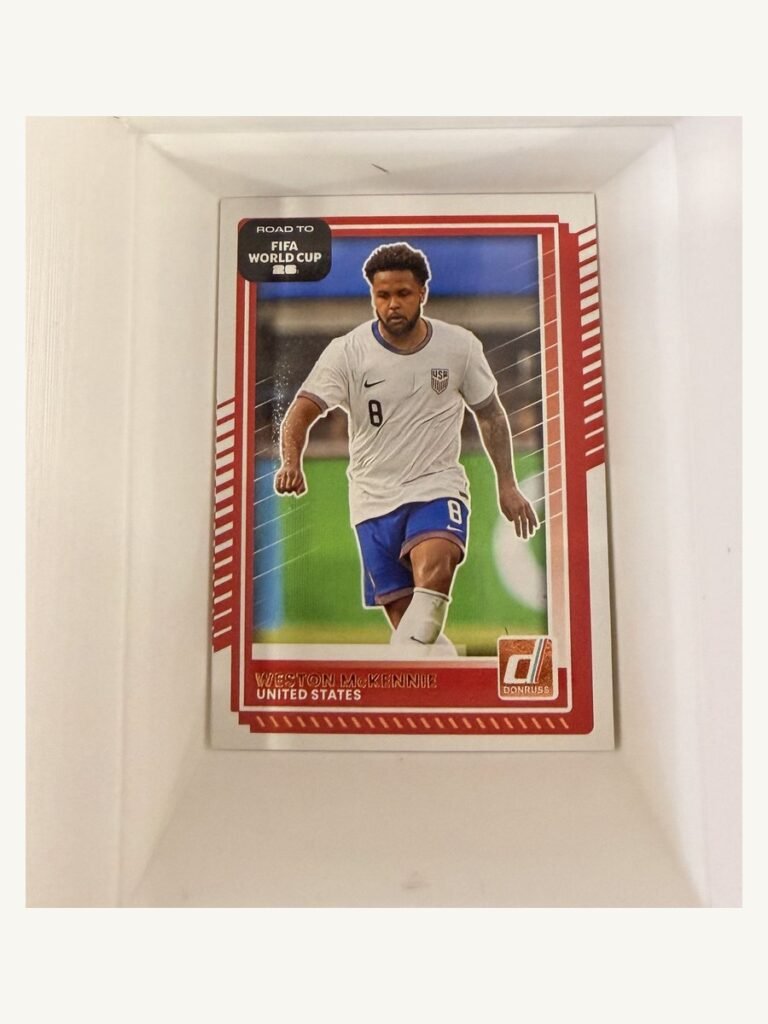 Weston McKennie #24 – Panini Donruss Road to FIFA World Cup 2026