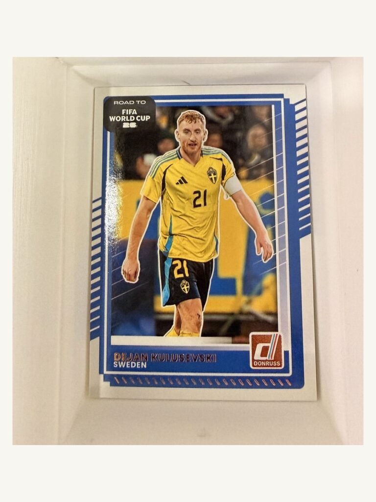 Dejan Kulusevski #83 – Panini Donruss Road to FIFA World Cup 2026