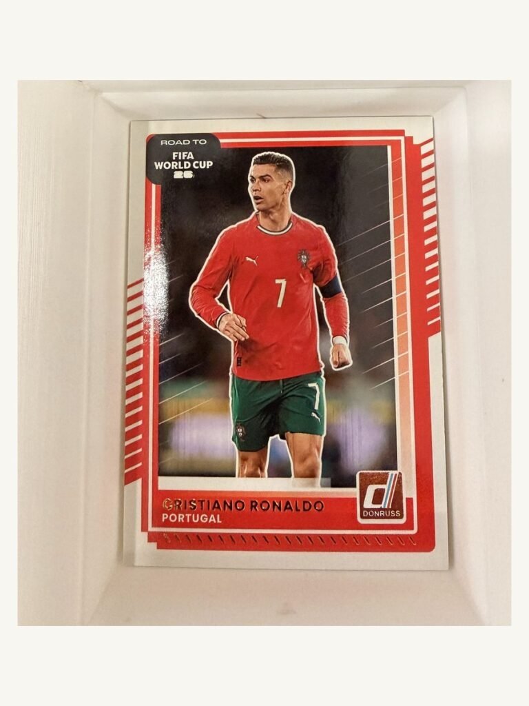Cristiano Ronaldo #91 – Panini Donruss Road to FIFA World Cup 2026