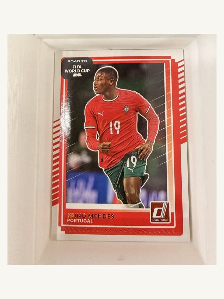 Nuno Mendes #92 – Panini Donruss Road to FIFA World Cup 2026