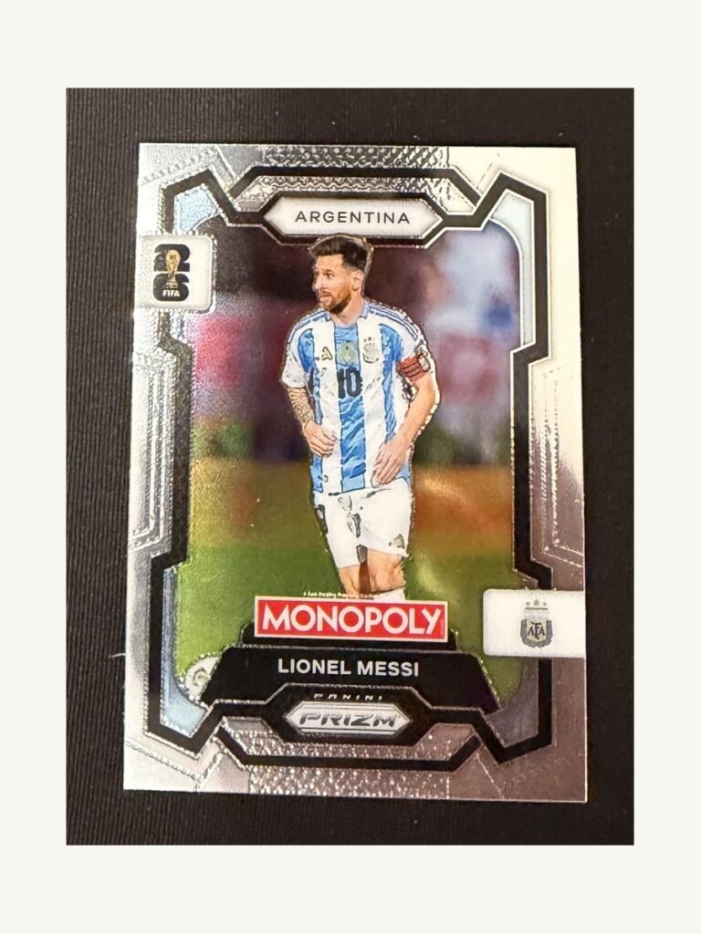 Lionel Messi #1 – Panini Prizm Monopoly
