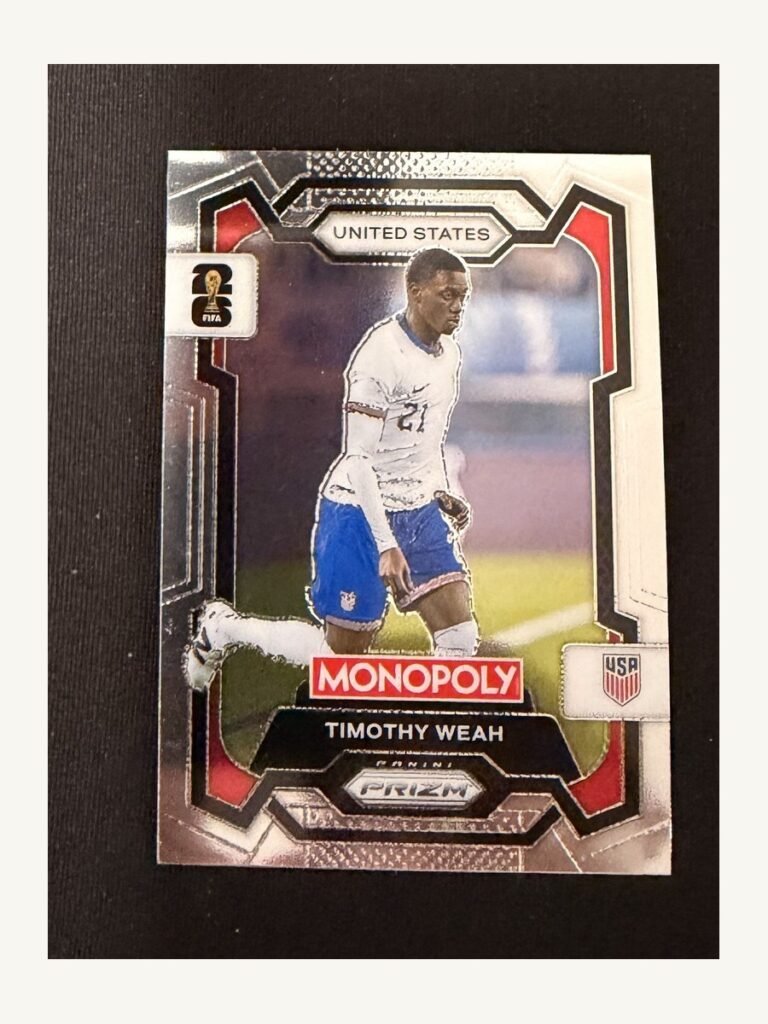 Timothy Weah #71 – Panini Prizm Monopoly