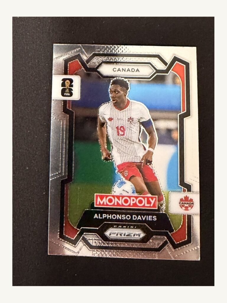 Alphonso Davies #78 – Panini Prizm Monopoly