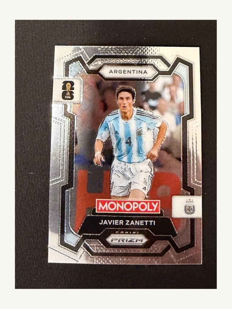 Javier Zanetti #5 – Panini Prizm Monopoly