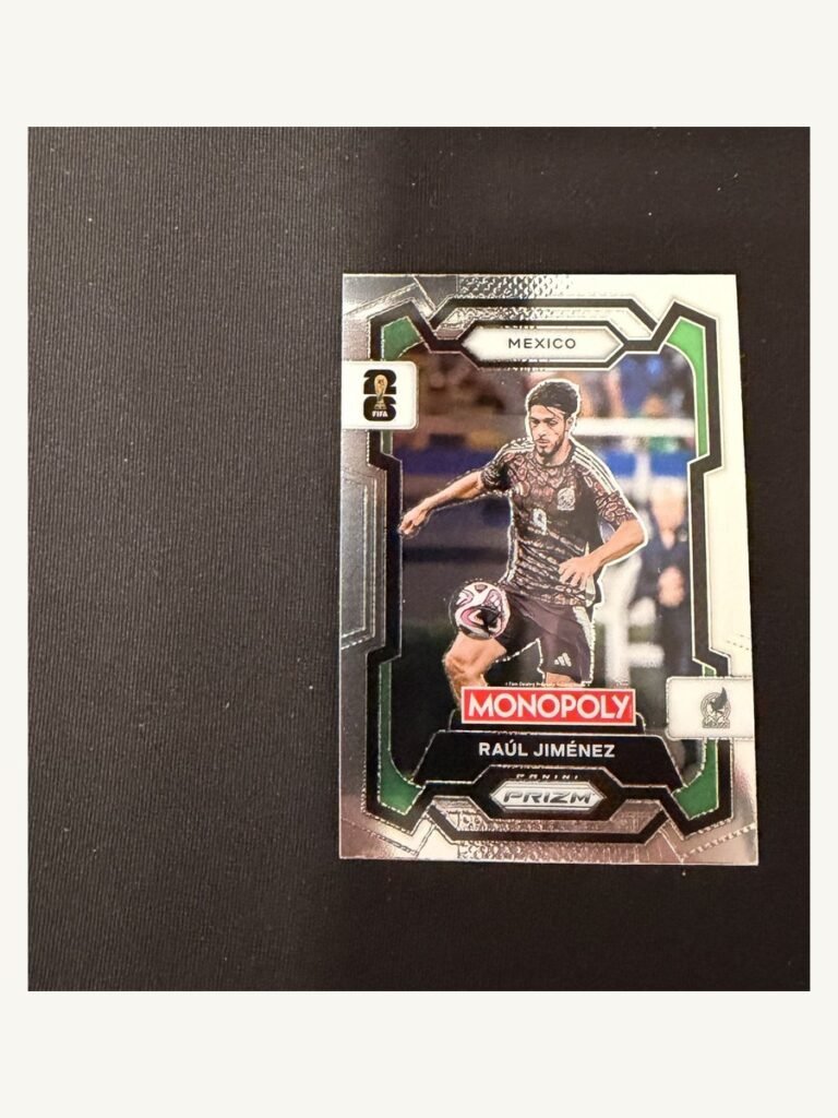Raúl Jiménez #58 – Panini Prizm Monopoly