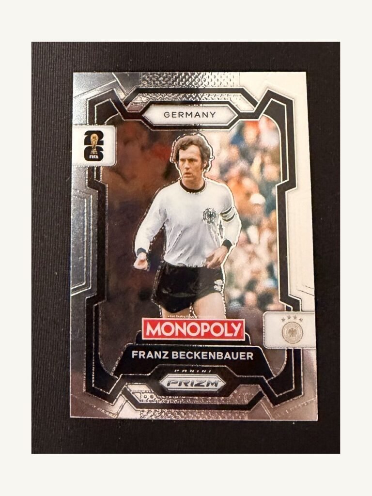 Franz Beckenbauer #60 – Panini Prizm Monopoly