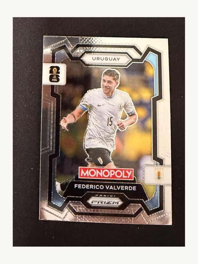 Federico Valverde #65 – Panini Prizm Monopoly