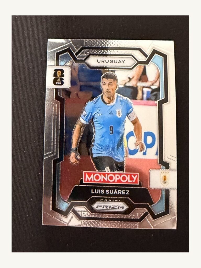 Luis Suárez #67 – Panini Prizm Monopoly