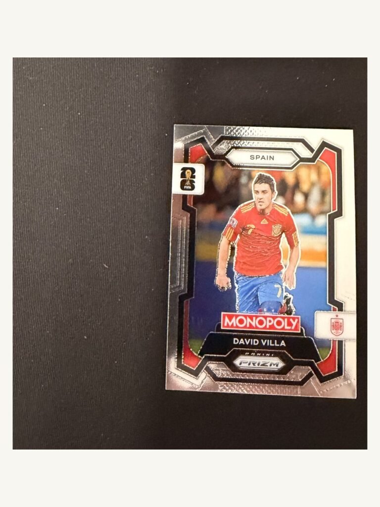 David Villa #44 – Panini Prizm Monopoly